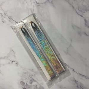 BNWT Silver Holographic Metallic Hair Tinsel
